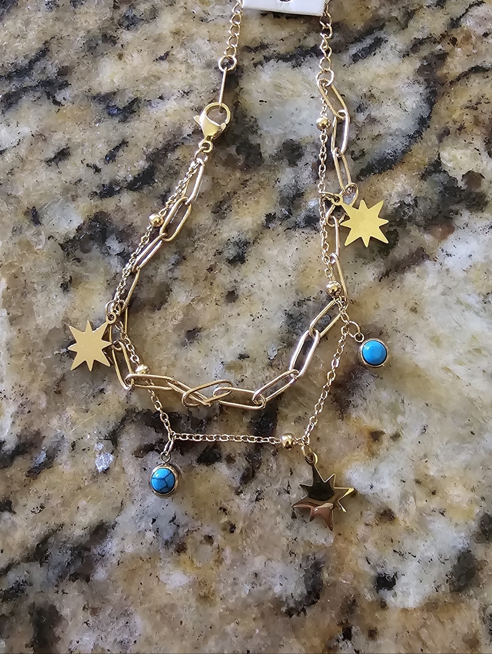 18kt Plated Over Stainless Steel Bracelet